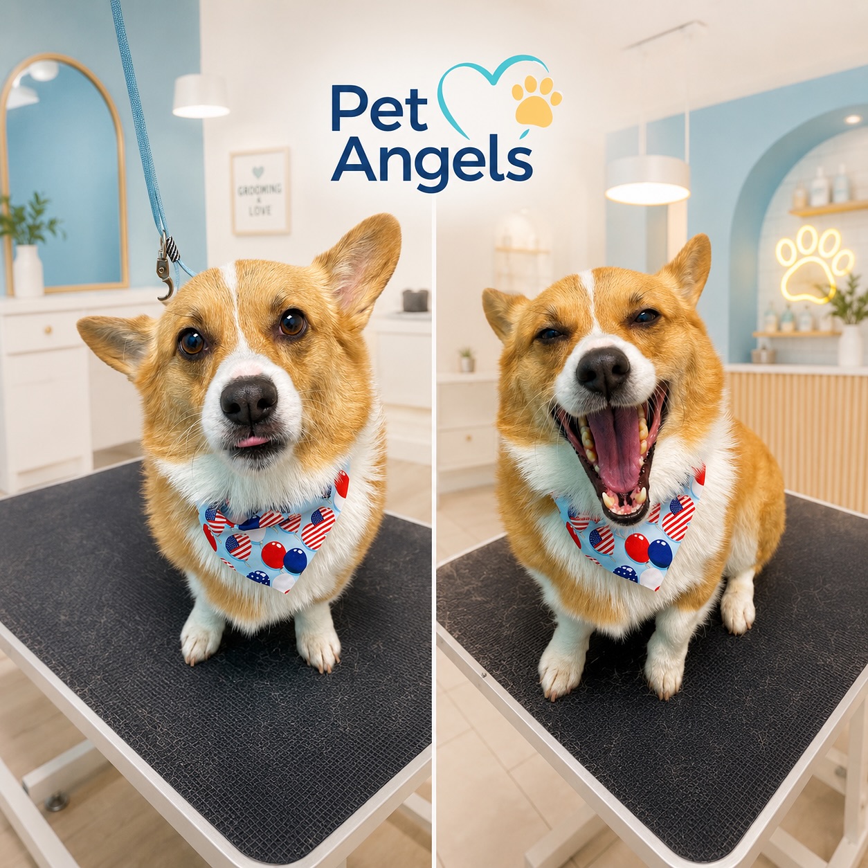 Pet Angels Personalized Grooming Room